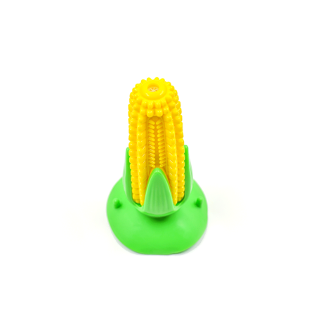 Sucker Corn Sounding Dog Toothbrush