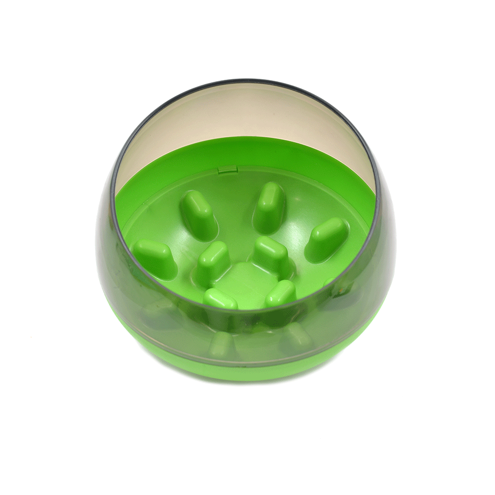 Space Capsule Shape Separate Dog Bowl Space Capsule Shape Separate Dog Bowl